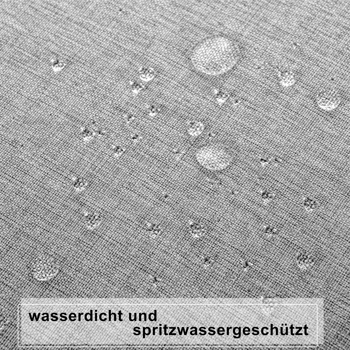 Omgoods - Lichtgrijs Tafelkleed Waterafstotend 160 x 320 cm