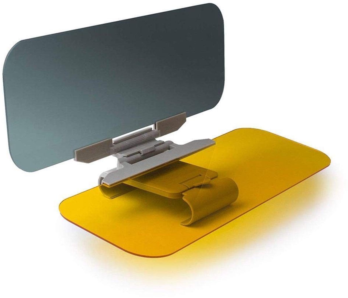 Omgoods - 2-in-1 Anti Glare Zonnevisier voor Auto