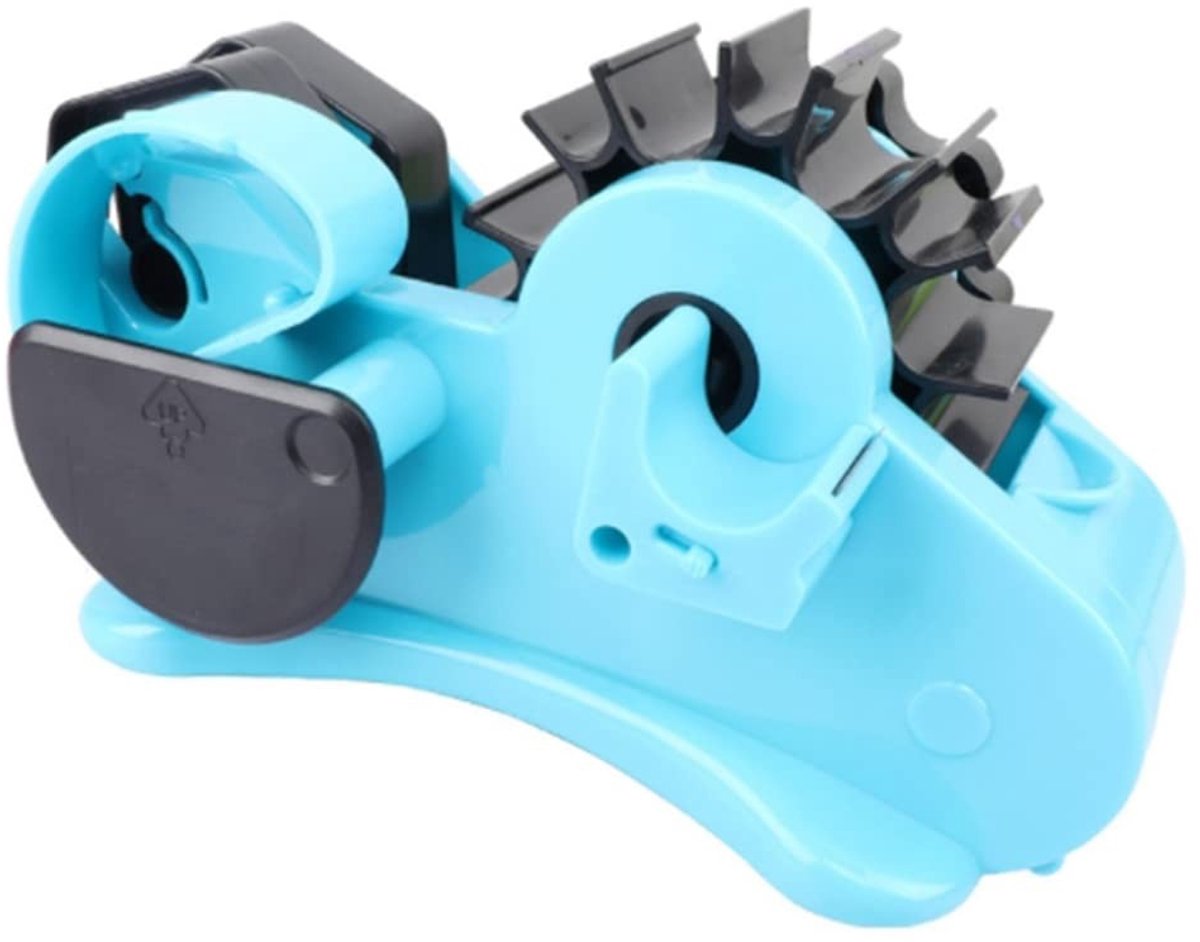 Omgoods - Tape Dispenser voor Warmteoverdracht - Meerdere Rol Snijders voor Sublimatie (Blauw)