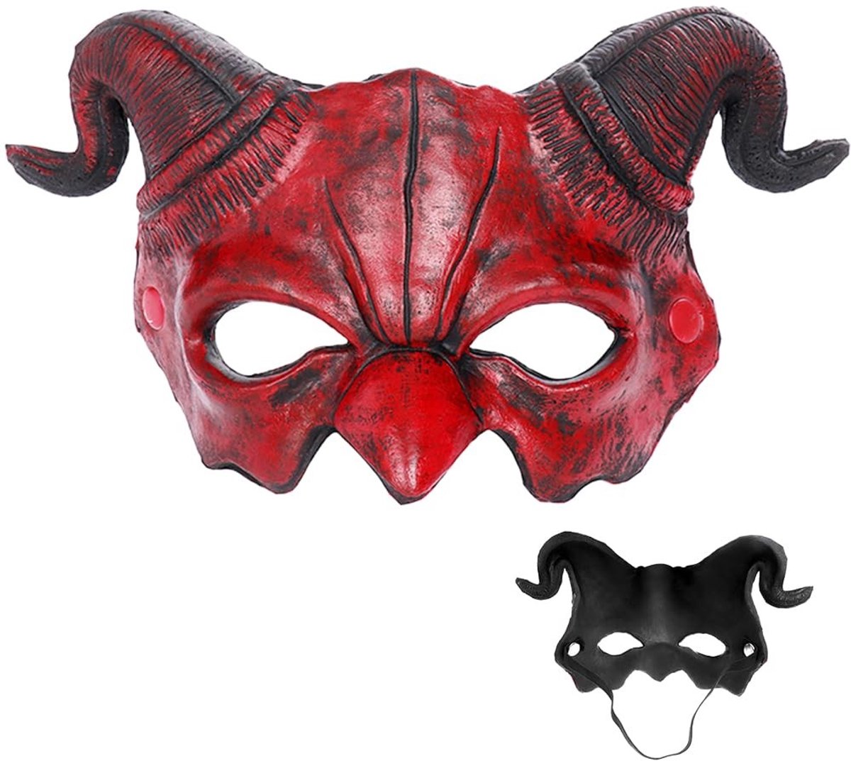 Omgoods - Halloween Half Gezichtsmasker voor Cosplay en Feestjes