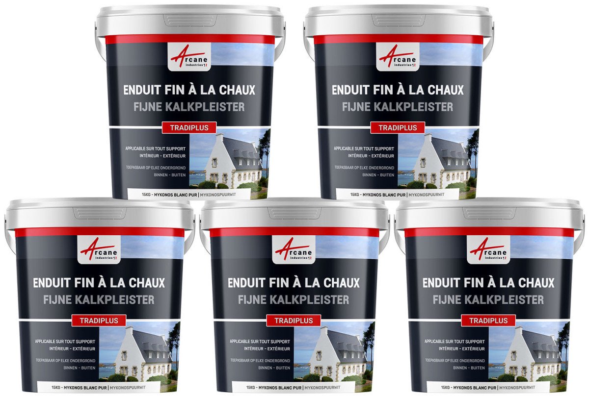Fijne kalkpleister voor binnen- en buitendecoratie - TRADIPLUS