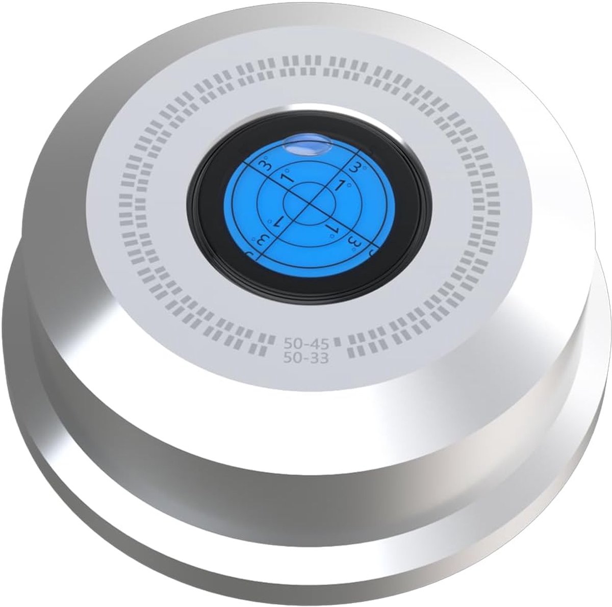 SnelShoppen - Platengewicht Stabilisator 320g Aluminium LP Puck voor Platenspeler - Vinyl Klem voor Perfecte Geluidskwaliteit