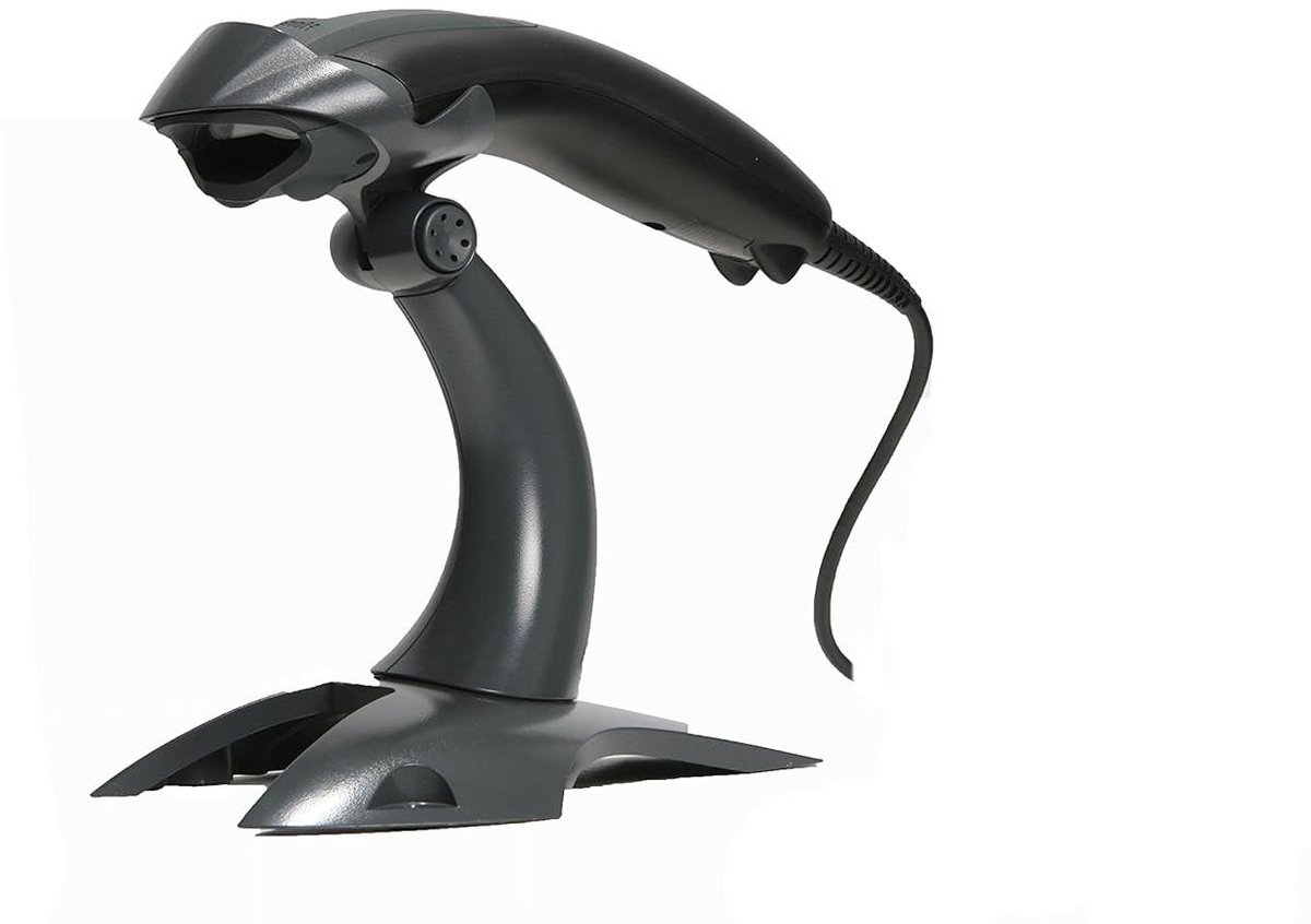 Barcode Scanner - Streepjescode Lezer - Winkelautomatisering - Omnidirectioneel Scannen - 10.9 x 21.6 x 8.6 cm - Zwart