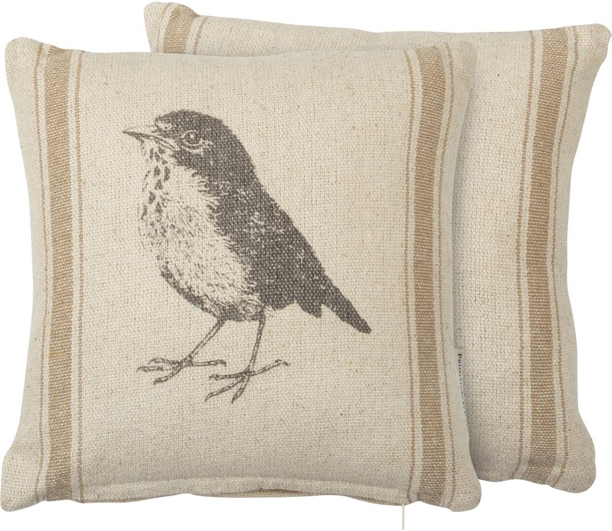 Omgoods - Decoratieve Kussen 25.5 cm Vierkant met Print