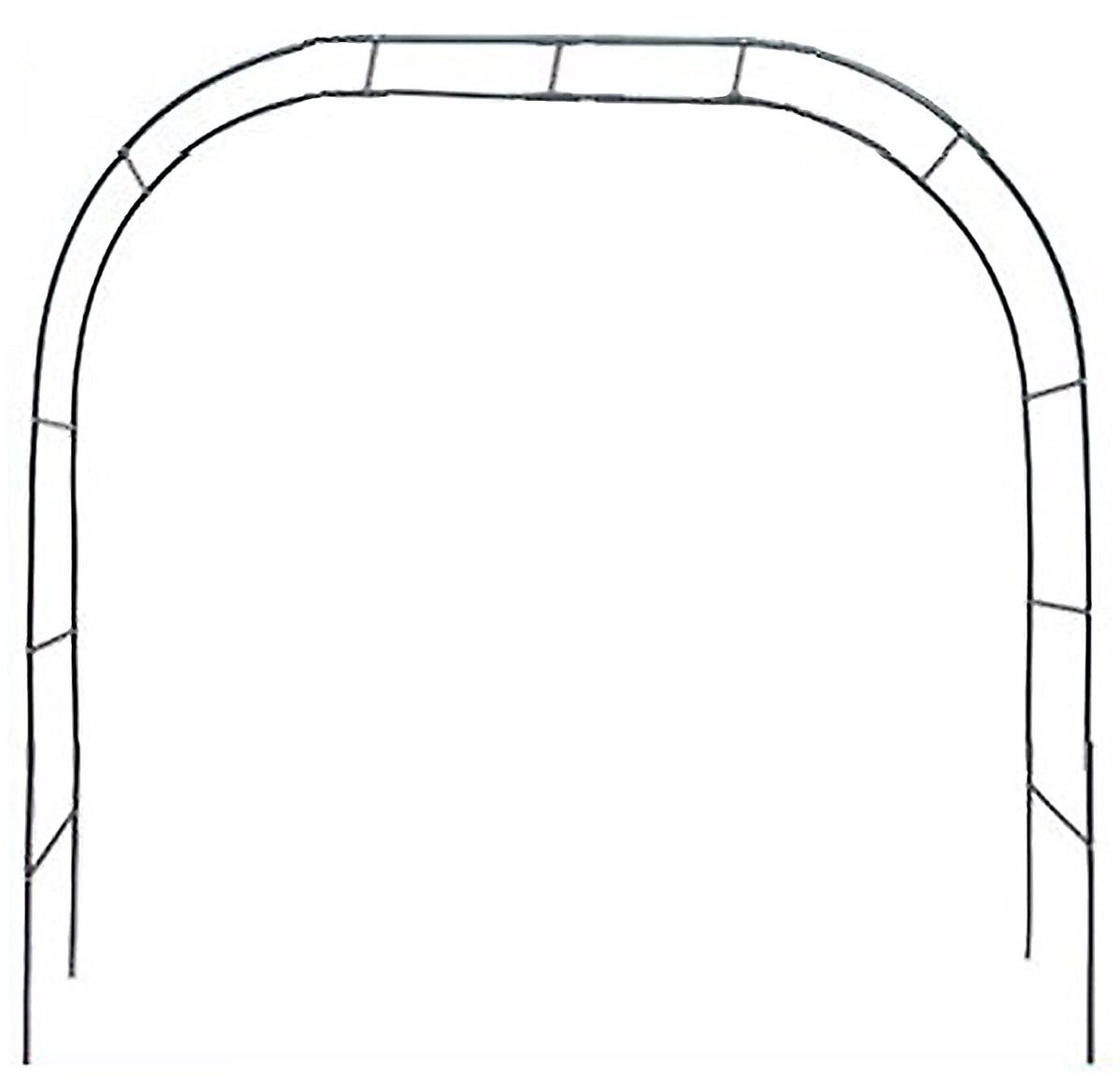 Omgoods - Stalen Tuinboog voor Klimplanten 230 x 38 x 200 cm