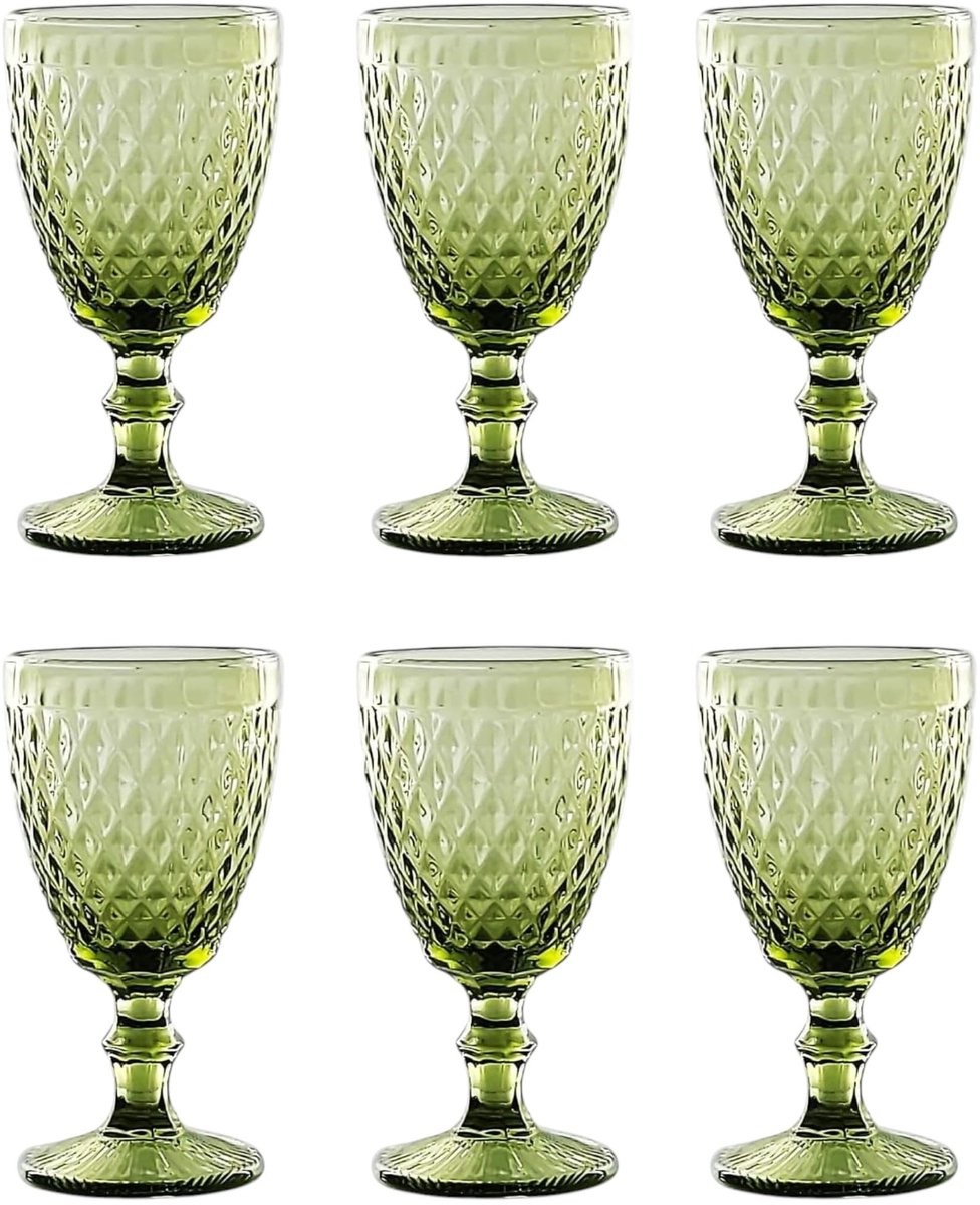 Omgoods - Vintage 6-Delige Set Drinkglazen