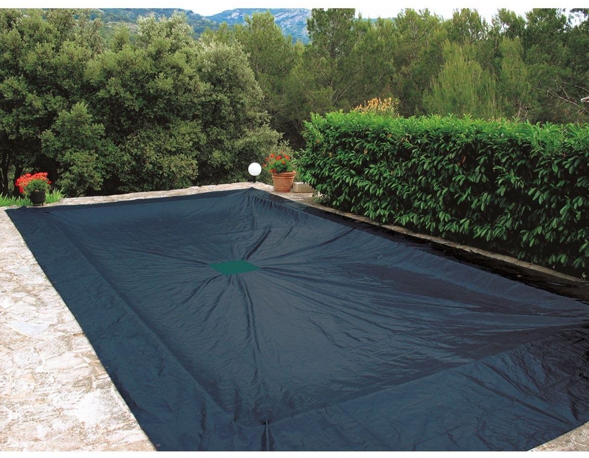 Omgoods - Rectangular Tarpaulin voor Zwembad 2 x 3 m, 240 g/m²
