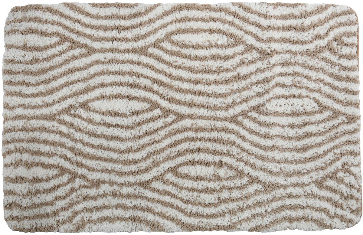 Omgoods - Microvezel Tapijt, 50 x 80 cm, Bruin