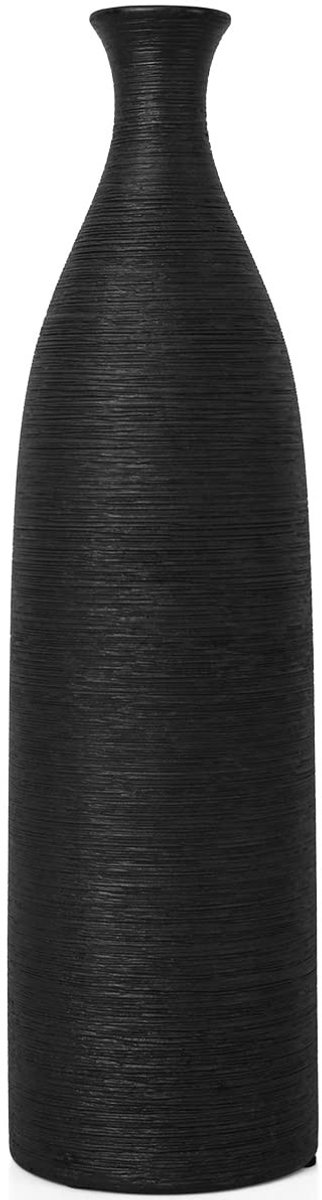 Omgoods - Decoratieve Witte Keramische Vaas van 10 Inch