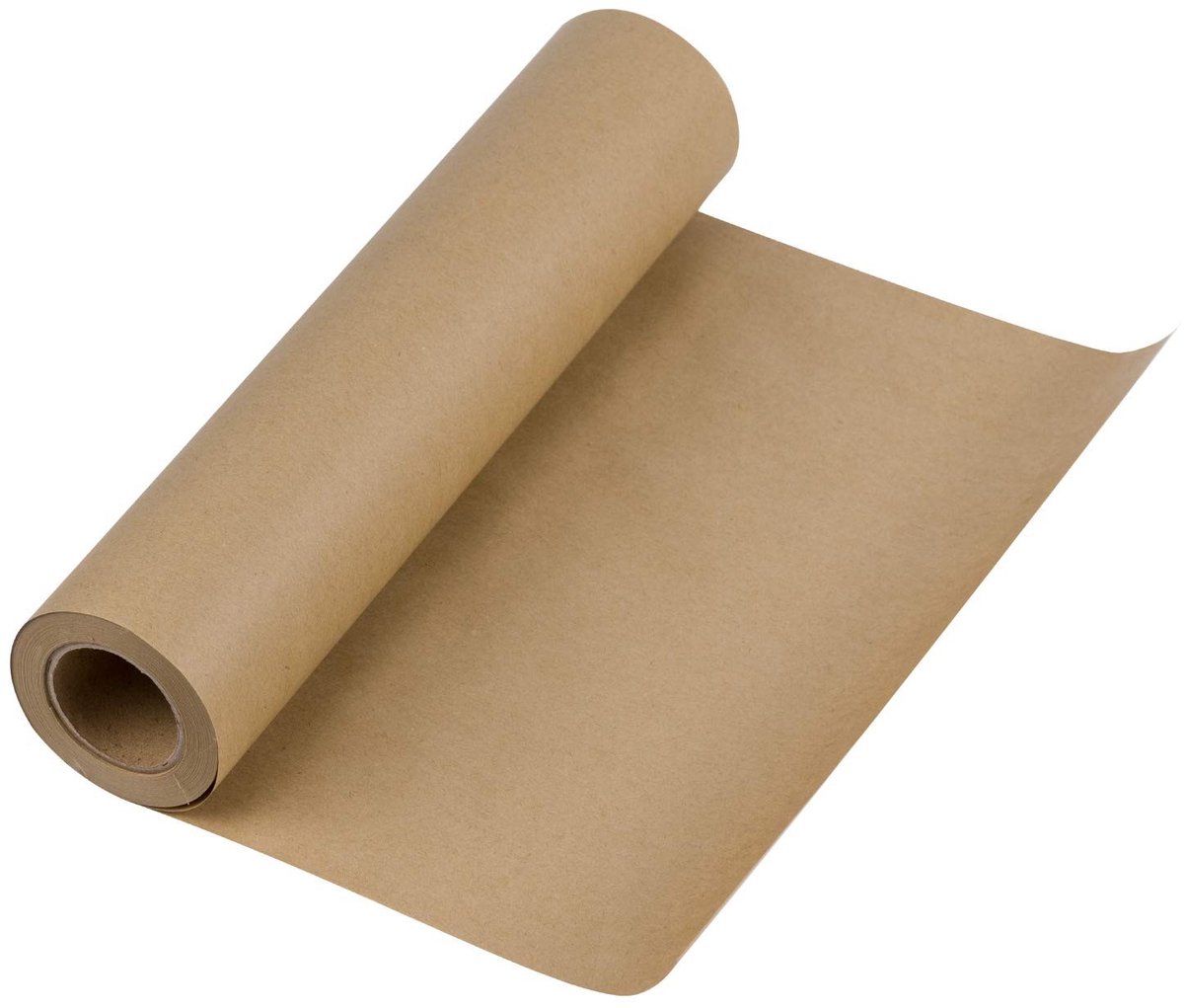 Omgoods - Bruine Kraftpapier Rol 30,5 cm x 30 m voor Creatief Gebruik