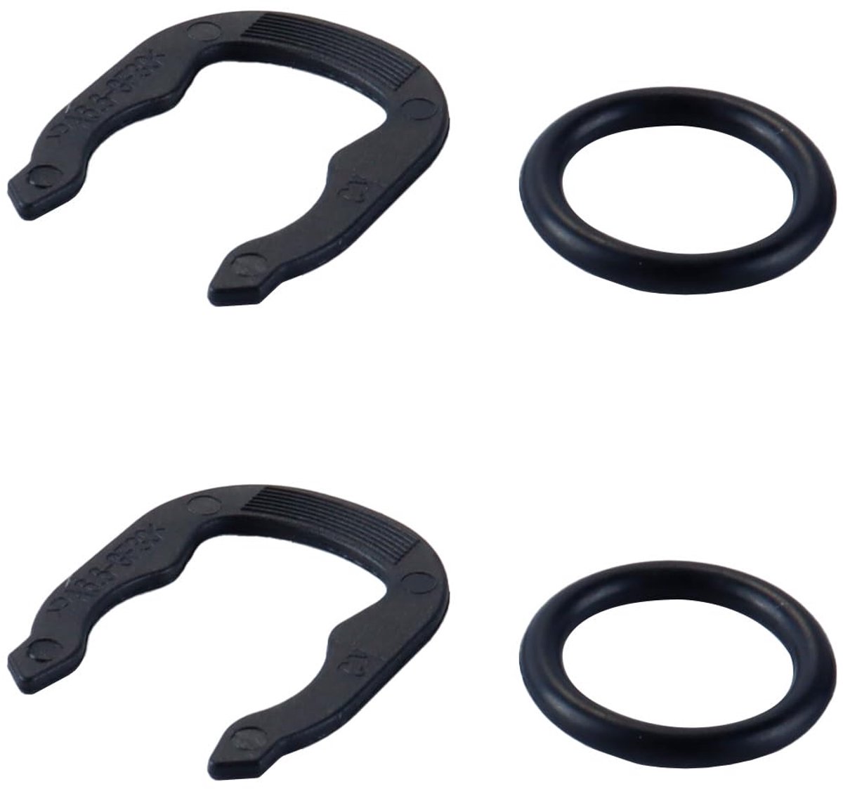 U-Clip voor koelvloeistof temperatuur sensor - kunststof zwart - geschikt voor Audi en VW - duurzame bevestiging - SnelShoppen