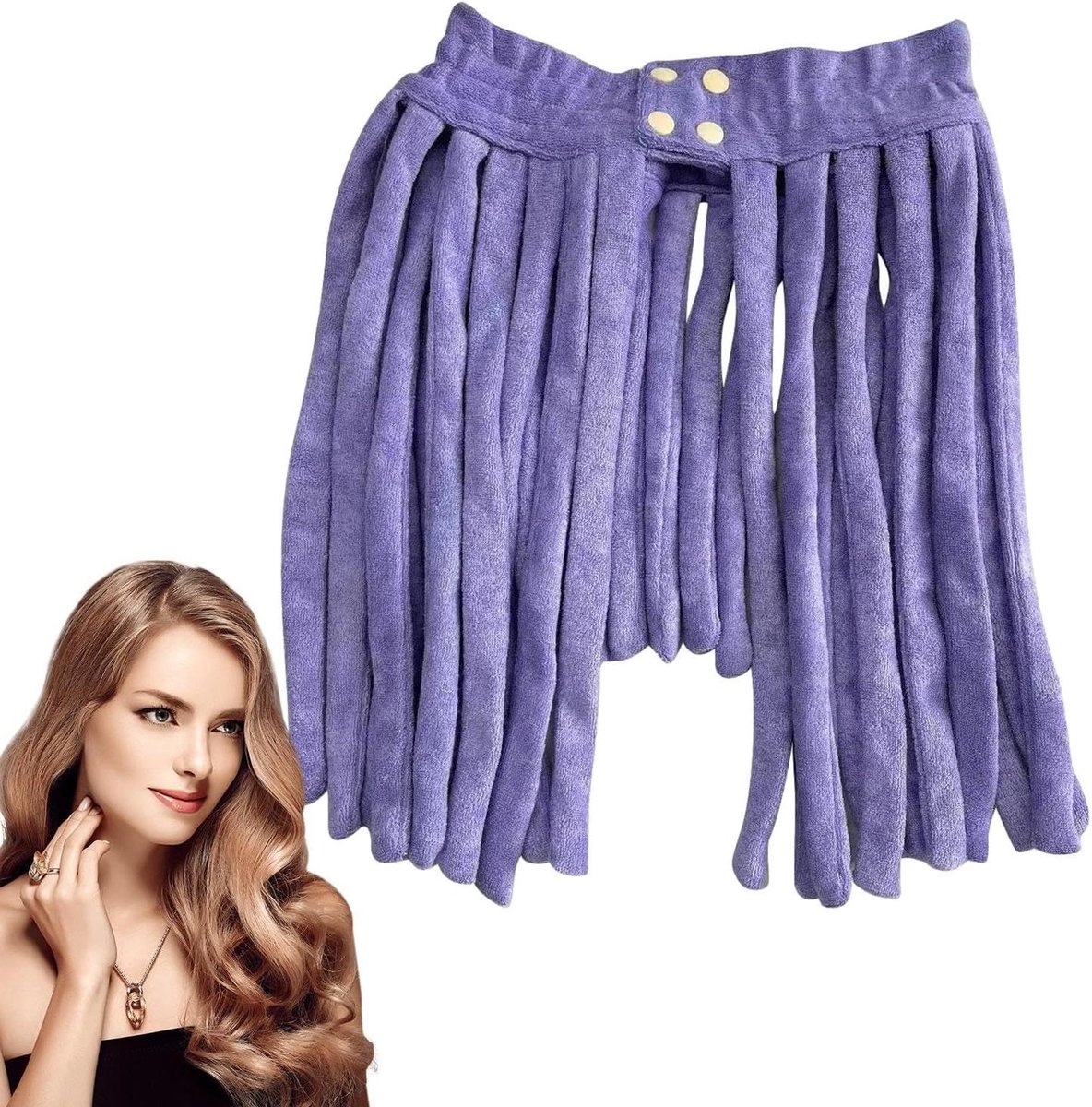 Hittevrije Krulspelden - Haarstyling Tool - Krullen Maken - Vochtvergrendelend - 44 x 55 cm - Niet gespecificeerd