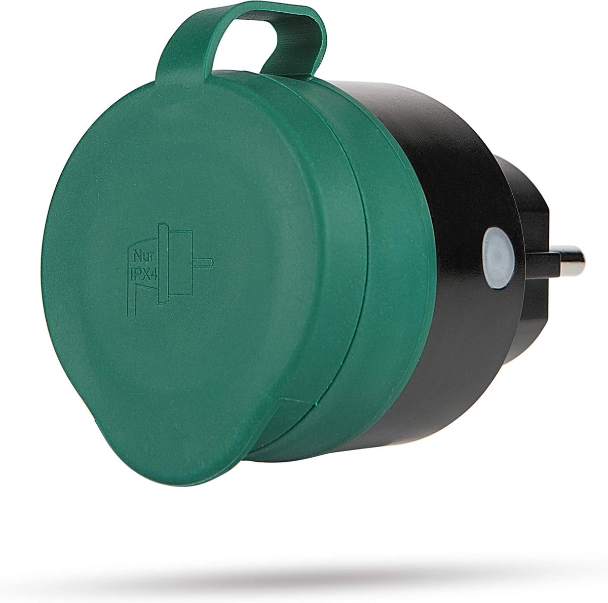 Thijox - Draadloze Stopcontact Schakelaars Set 4x met 2 Afstandsbedieningen | IP44 Waterdicht voor Buiten | 3680W Tuinverlichting, Feest, Camping