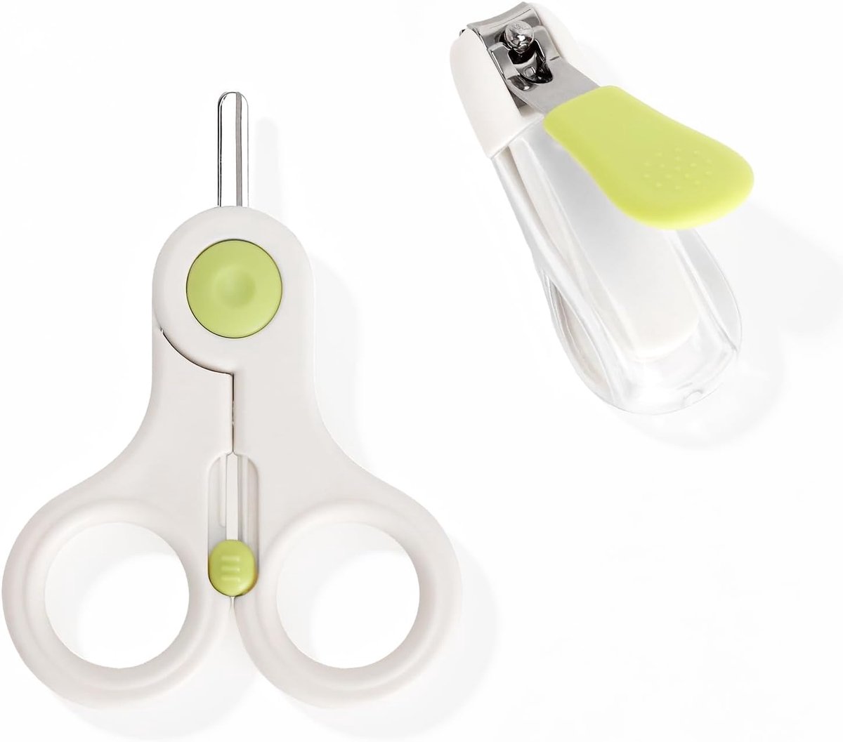 SnelShoppen - Baby Nagelknipper Set met Babynagelschaar en Ergonomische Nagelknipper voor Kinderen, Roestvrij Staal, Veilig en Hygienisch, Compact en