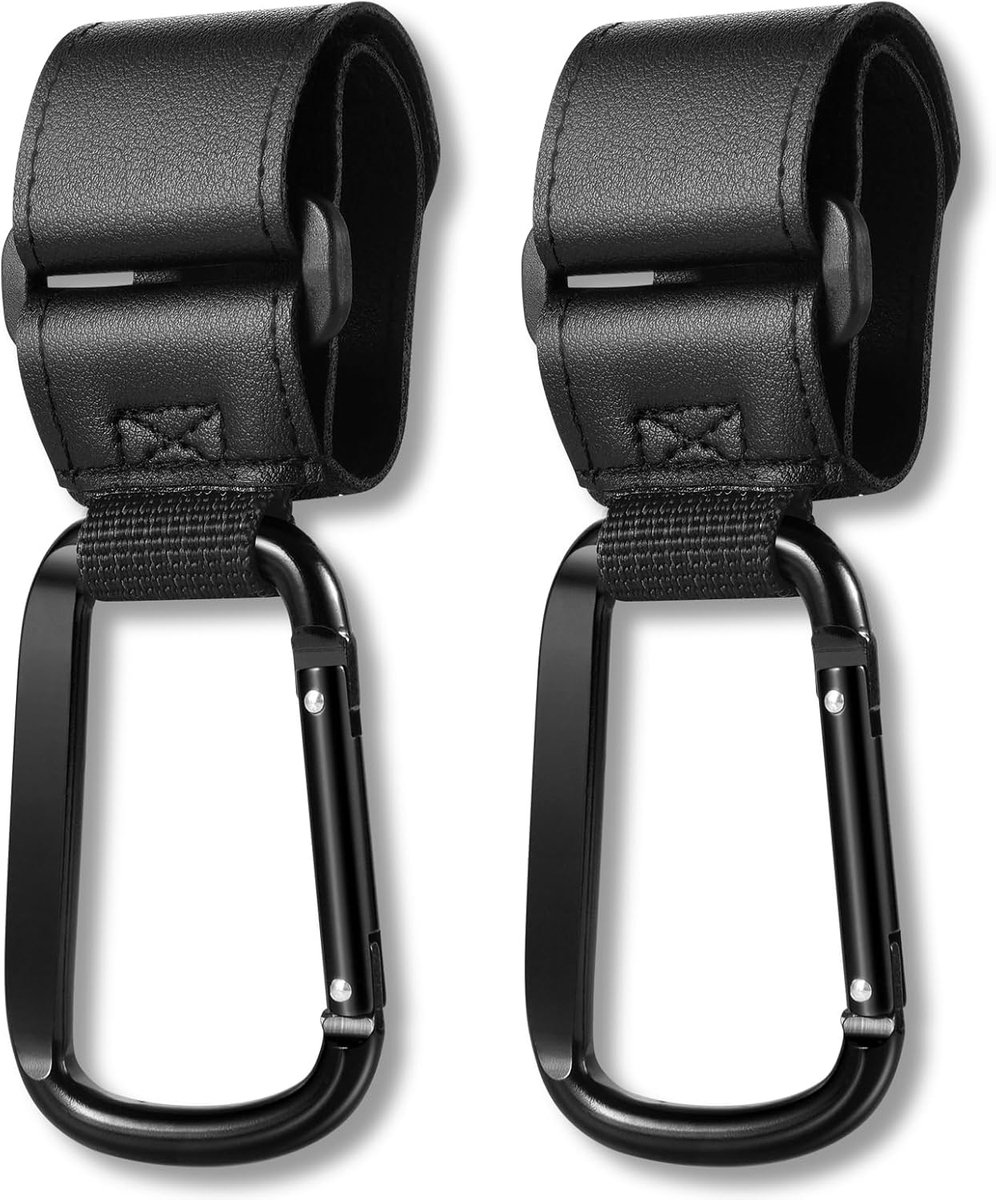 SnelShoppen - Balala Hooks - Stroller Hooks - Duurzame Haken voor Kinderwagens - Ideaal voor Winkelen, Wandelen en Reizen - Lichtgewicht en Stevig - Z