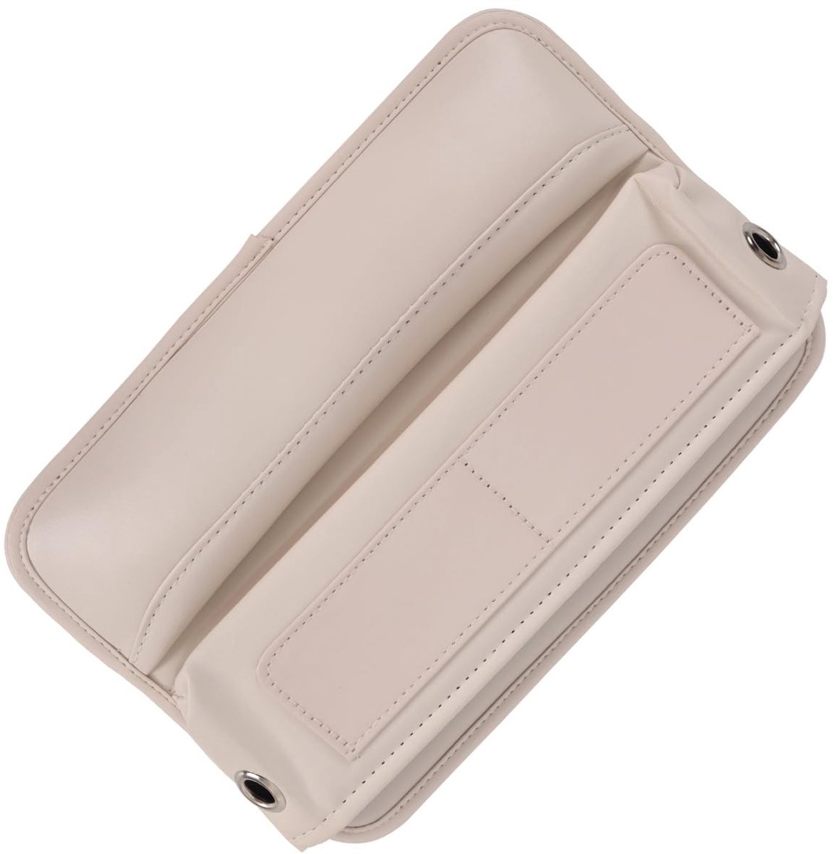 Dailygoods - Autostoelopeningvuller PU-leer Opbergdoos voor Telefoon en Sleutels