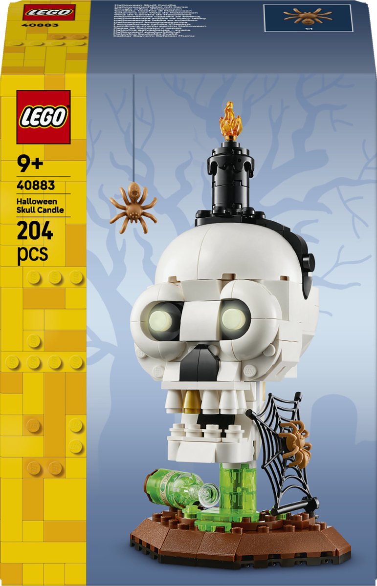 LEGO Halloween 40883 - Halloween Doodshoofdkaars