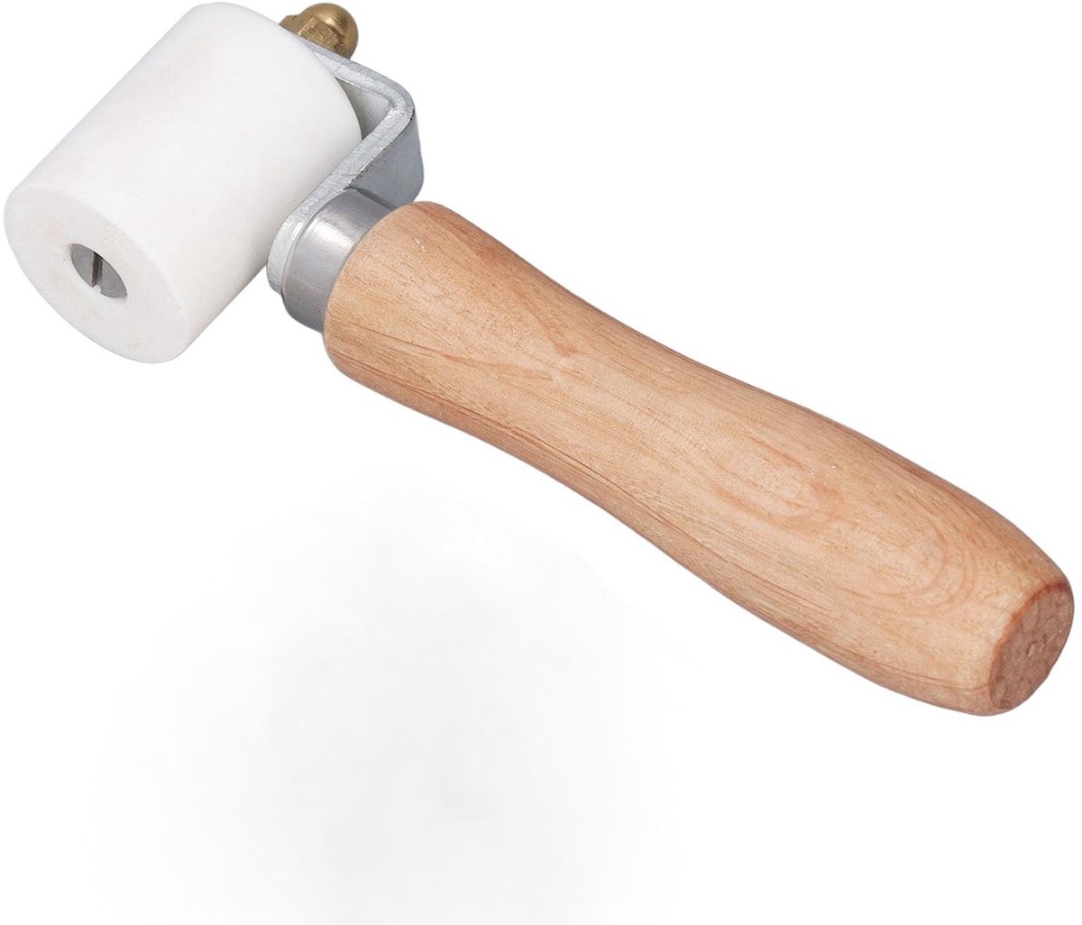 Dailygoods- Naadrol Hittebestendig 280 °C - Dubbel Lager - Ergonomisch Handvat - Slijtvast - PVC Lassen - Dakbedekking - Naadroller