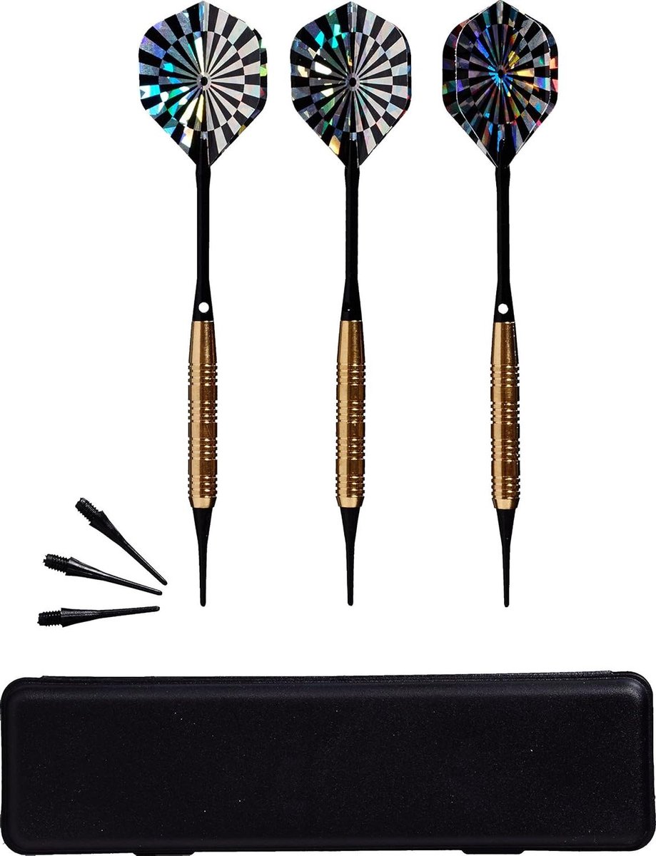 Dartpijlen Set - Sport Darts - Precisie Werpen - Aluminium Body - 14 gram - Zilver