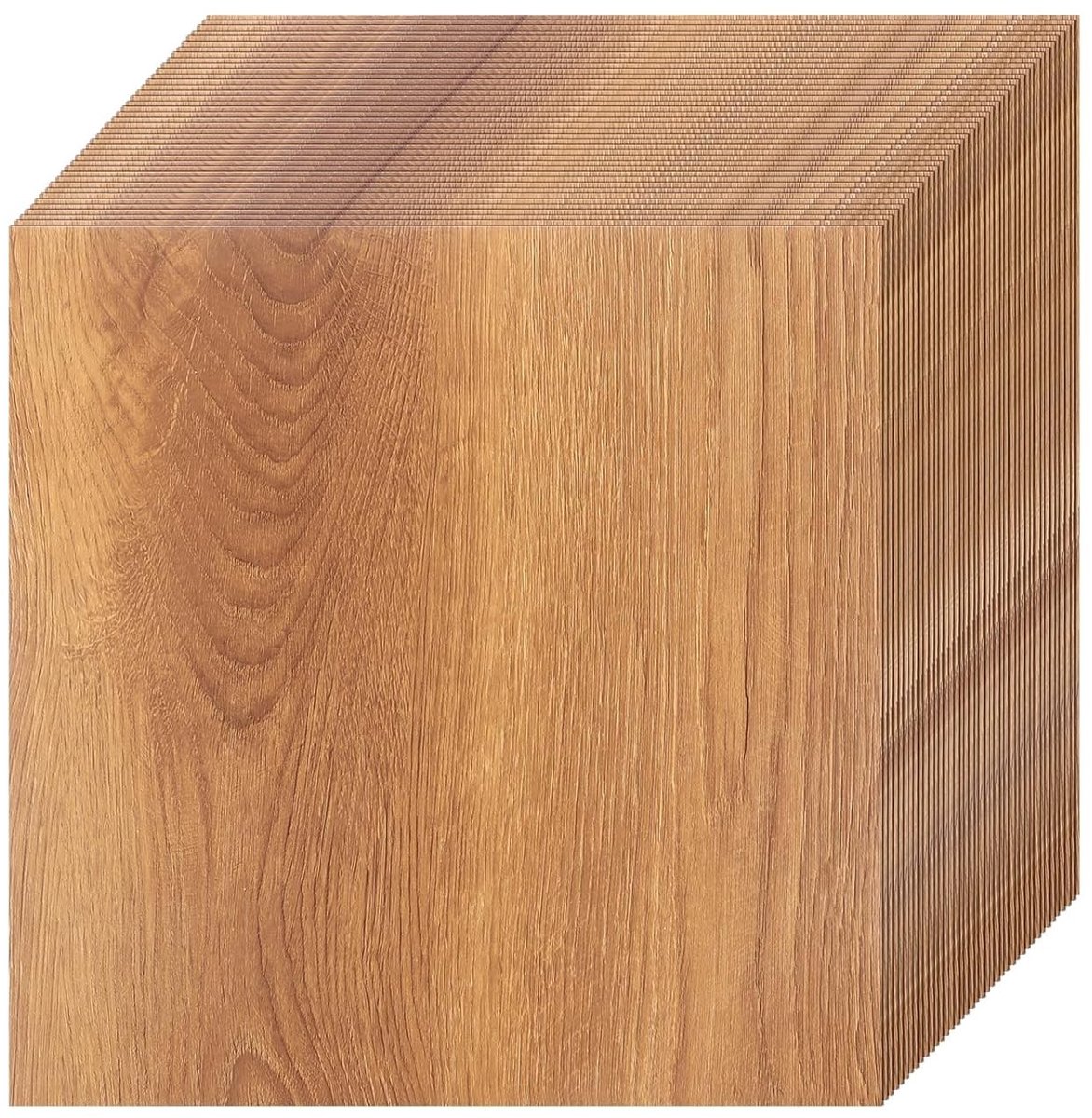 Set van 40 Zelfklevende PVC Vloerbedekking 30 x 30 cm - Antislip Vinyl voor Keuken, Woonka