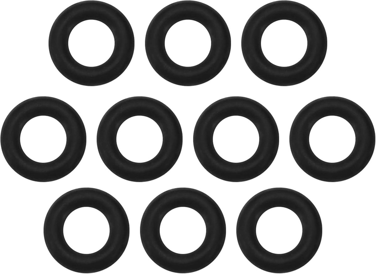 10 Stuks O-Ringen voor Hogedrukspuit Spray Gun - Rubber Ring Vervangingsset voor Hogedrukreinigers en Accessoires