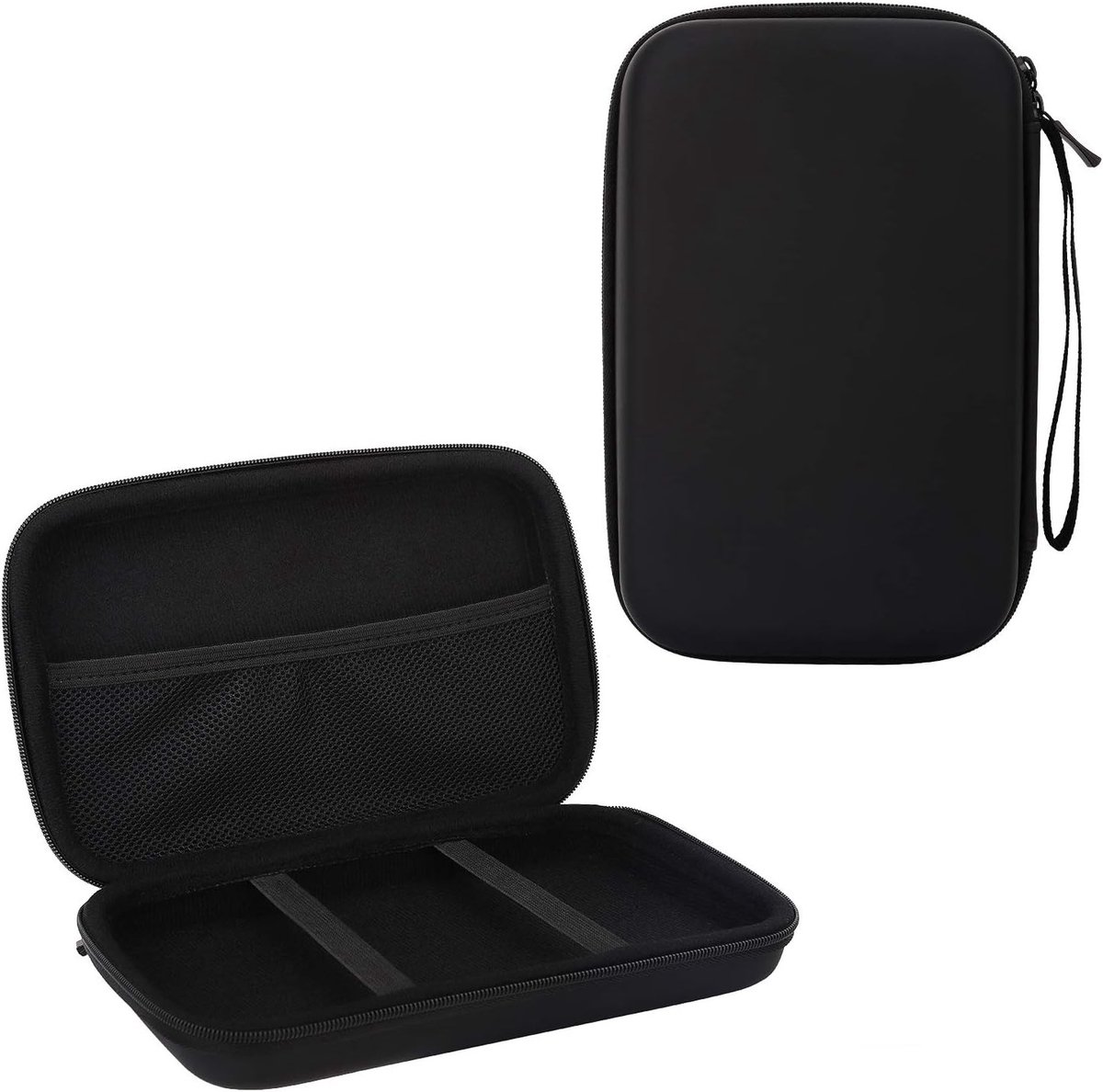 Draagbare schokbestendige EVA harde case voor 7 inch GPS-navigators, reisopbergzak voor Garmin, TomTom en Magellan apparaten, zwart