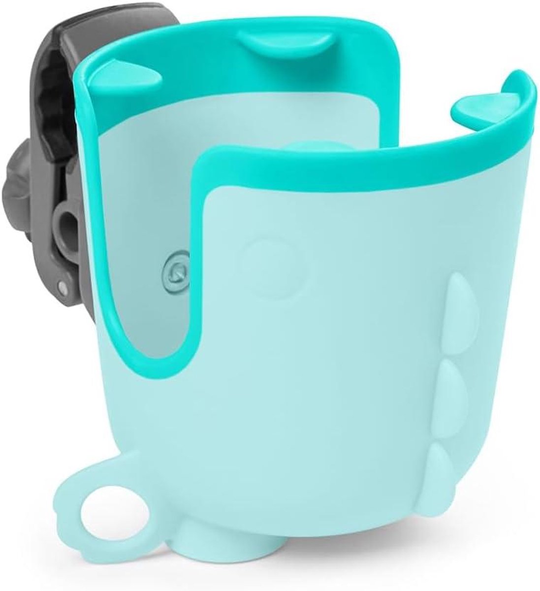 Kinderwagen Bekerhouder - Drankhouder Kinderwagen - Onderweg Dranken - Universele Hub - 2.3kg Max - Turquoise