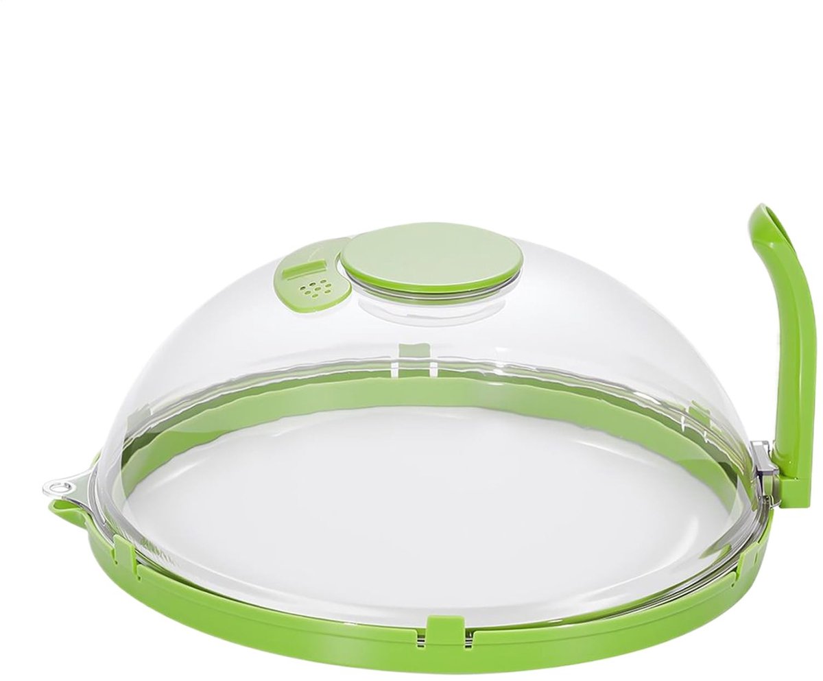 Dailygoods- Afdekkap Hittebestendig - Magnetron Deksel - Spatbescherming - Keukengadget - Voor Voedsel - Geschikt voor Soep/Vlees/Fruit/Groenten