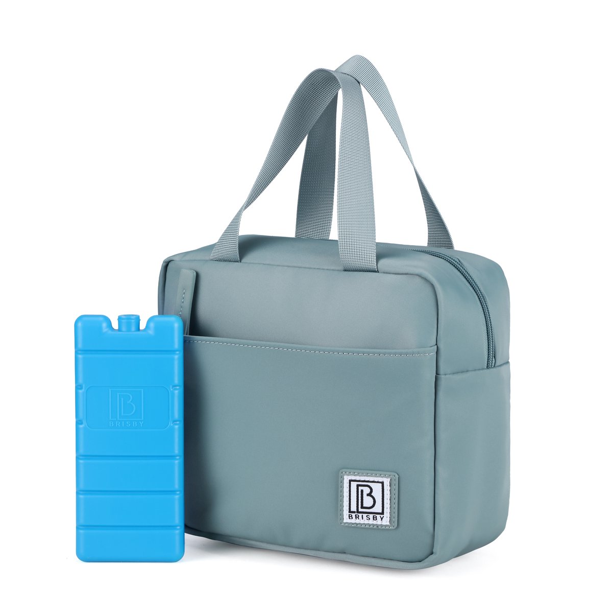 Brisby 4 Laags Geïsoleerde Koeltas - Lunchtas - Kolftas 4 liter - Mist Blue
