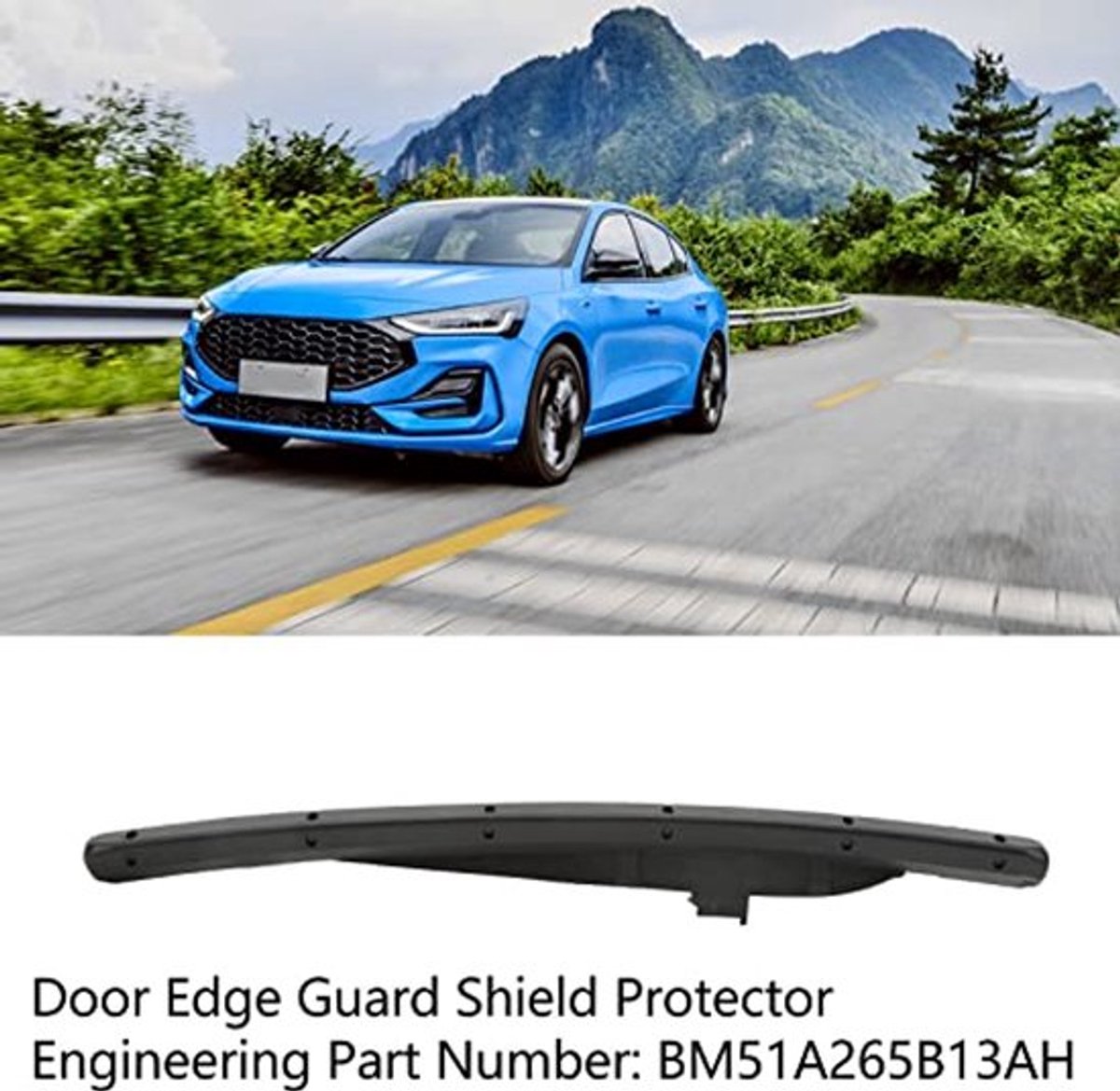 Deur Guard Voorkant Rechts Shield Protector Vervanging voor Focus Mk3 Mk4 2010 tot 2022-Protection De Bord Porte Auto Avant Droite