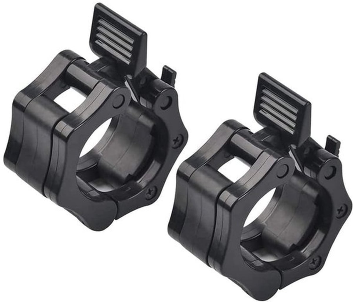 Sport Handvatten 50 mm - Snelle Bevestiging - Zwart - Voor Halters en Korte Stangen
