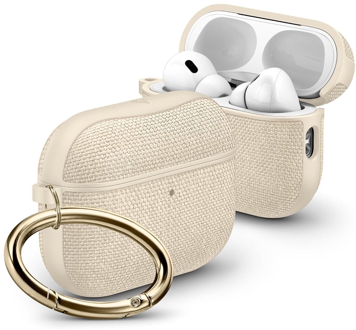 Spigen Urban Fit Hoesje Geschikt voor Apple AirPods Pro 3 (2025) Beige