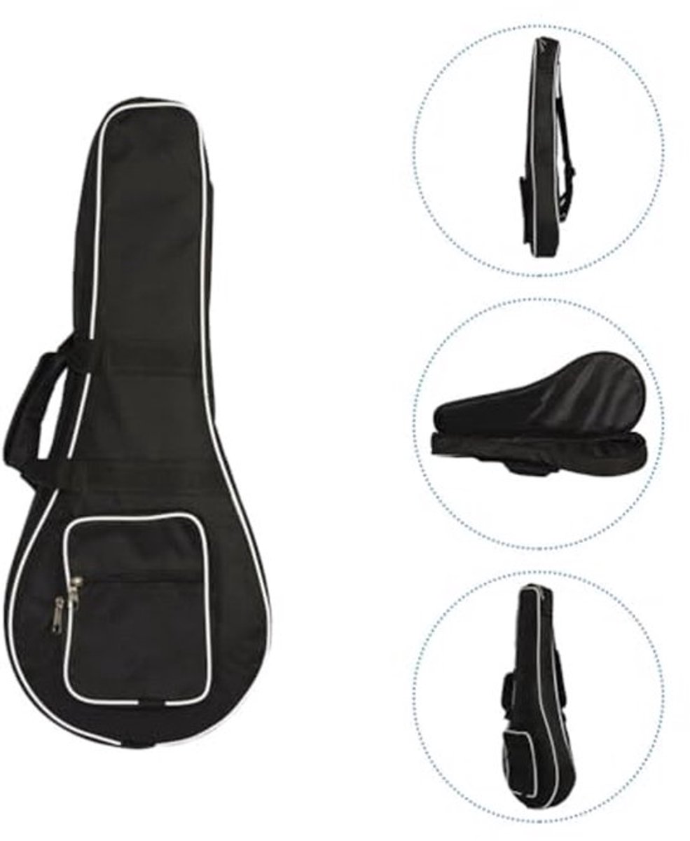 1 Piece Mandolin Bag Mandolin Tote Bag Guitar Accessories Mandolin Case Soft Padded Guitar Gigbag Cases and Bags for Mandolins Oxford Fabric Shockproof Handbag