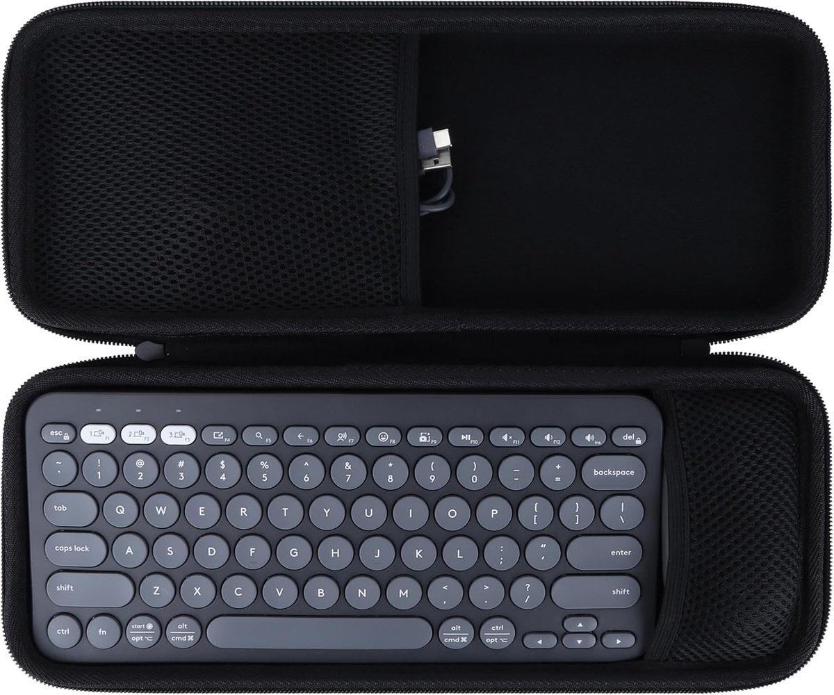 Hard Protective Case Compatible with Logitech Pebble 2 Combo, Pebble Keys 2 K380s / K380 Keyboard and Pebble - ShopVlot