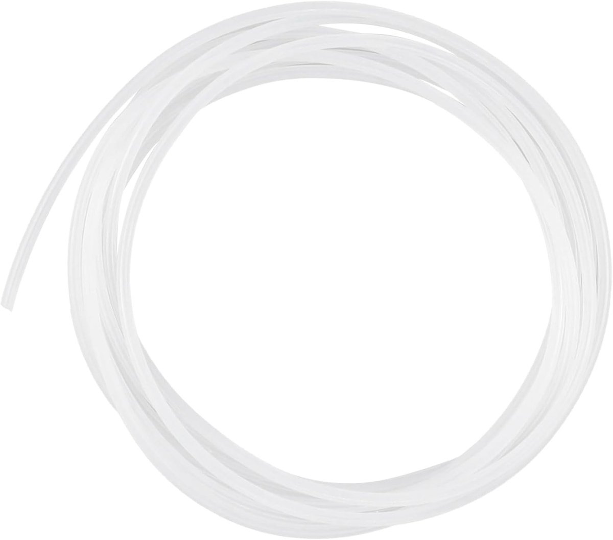 Transparante Siliconen Slang 2 mm ID x 6 mm OD, 5 m voor Huishoudelijk Gebruik, Drinkwater en Industrie, Wanddikte 0.3 cm
