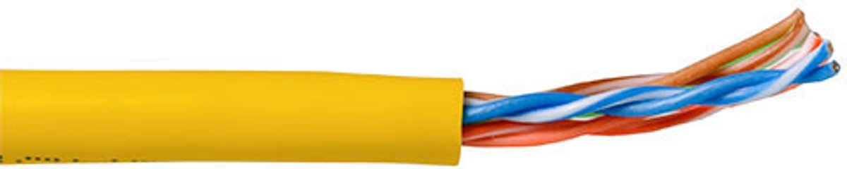 ACT EP358B CAT5E U/UTP Patchkabel Soepel Geel - 305 meter