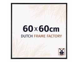 Fotolijst 60x60 cm - Aluminium - Zwart Mat - Kampen