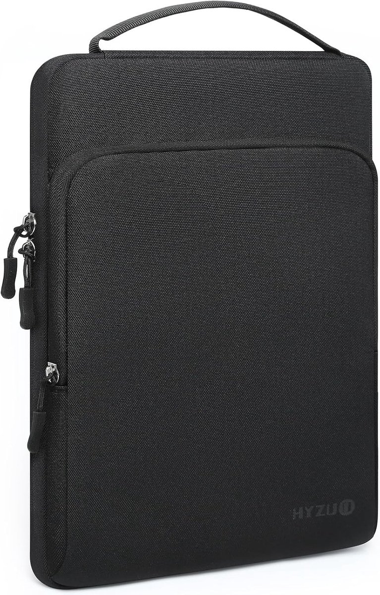 13 Inch Laptop Sleeve en Tas voor MacBook Air, Pro, iPad Pro/Air, Surface Pro en XPS 13 - Zwart, Bescherming en Stijl voor Jouw Laptop