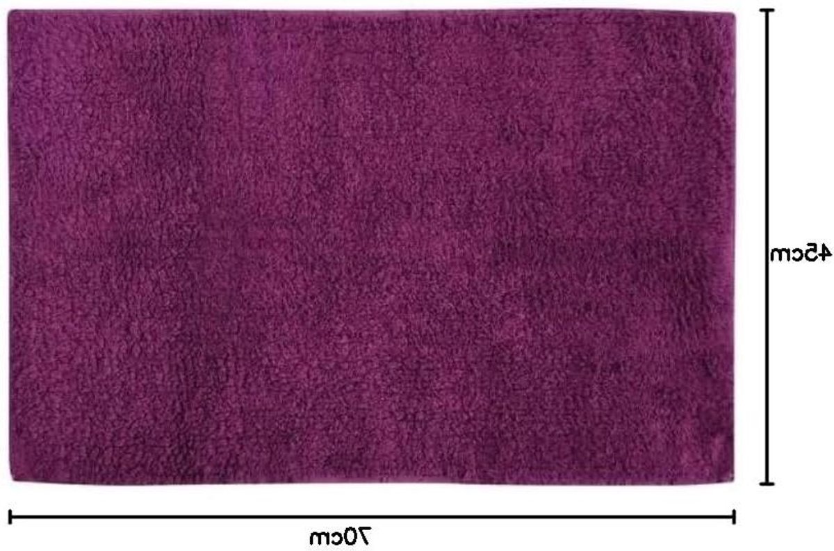 WC Wastafelmat - Badkamermat Toiletmat - Vloer Beschermen - Modern Design - 45x70cm - Paar