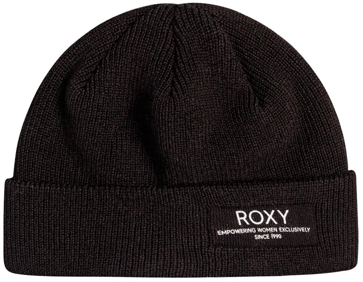 Roxy Folker Beanie - True Black