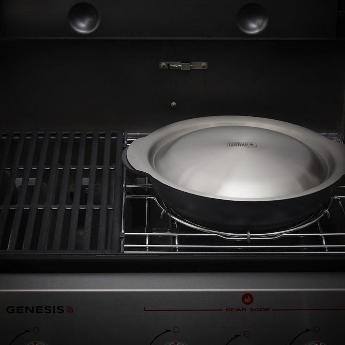 Weber Crafted wok & steamer