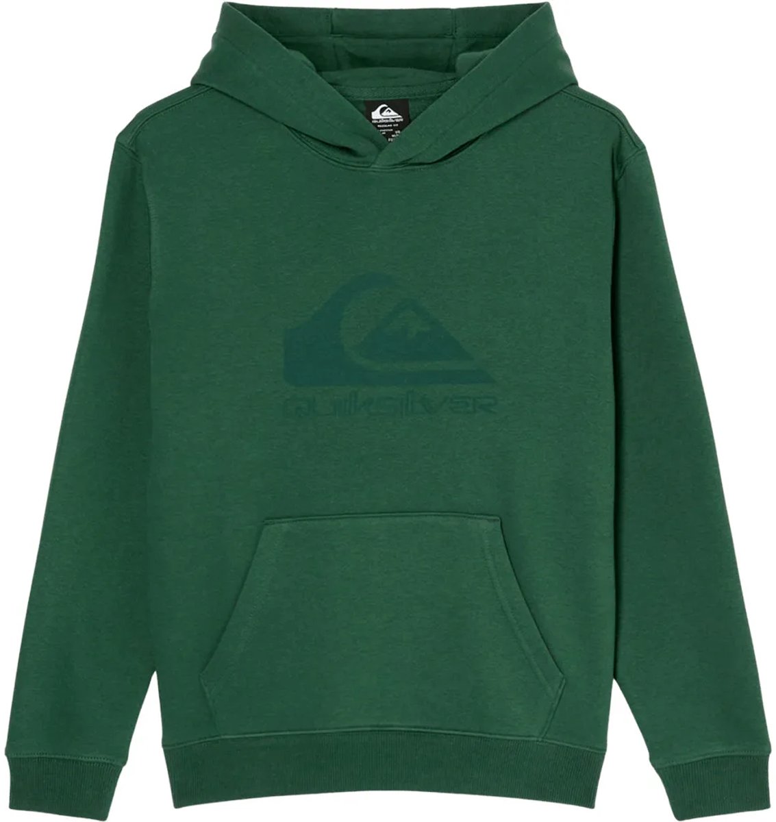 Quiksilver Comp Logo Hoodie 10 Years Jongen Forest