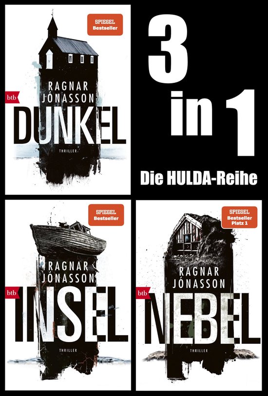 HULDA Band 1-3 - Dunkel/Insel/Nebel - cover