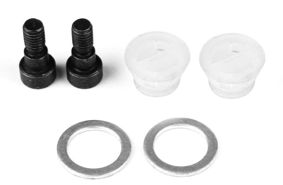 Dailygoods- O-ring Afdichting Reparatieset - Geschikt voor E36/E39/E46/E53 - Hoogwaardig Kunststof - Gloednieuw - Inclusief 1 Set - Zwart - Afdichtingsset