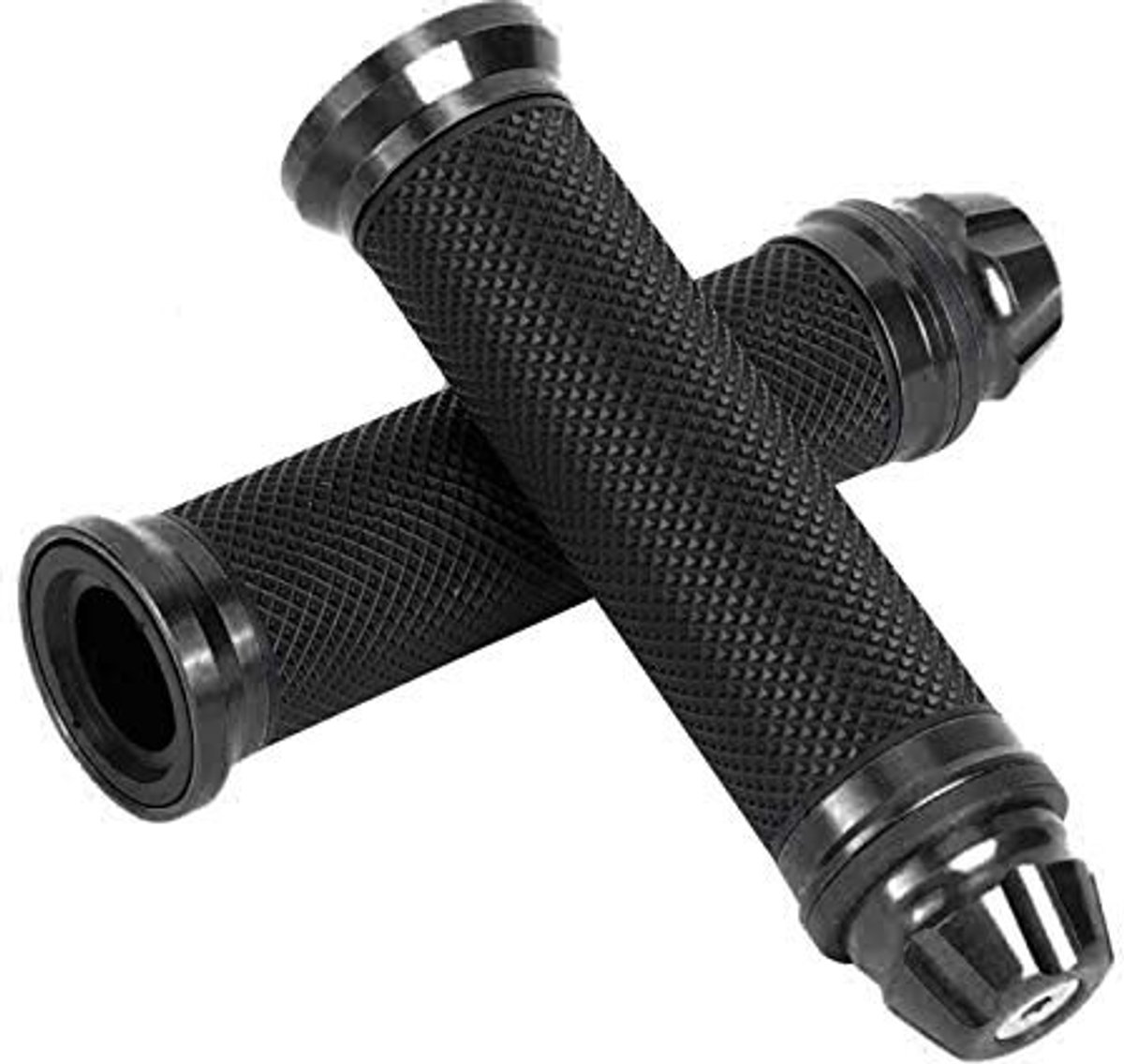 Dailygoods- Handvatten Antislip - Motorfiets Handgrepen - CNC Aluminium - Comfortabele Grip - Eenvoudige Installatie - Duurzaam Gebruik - Motorhandvatten