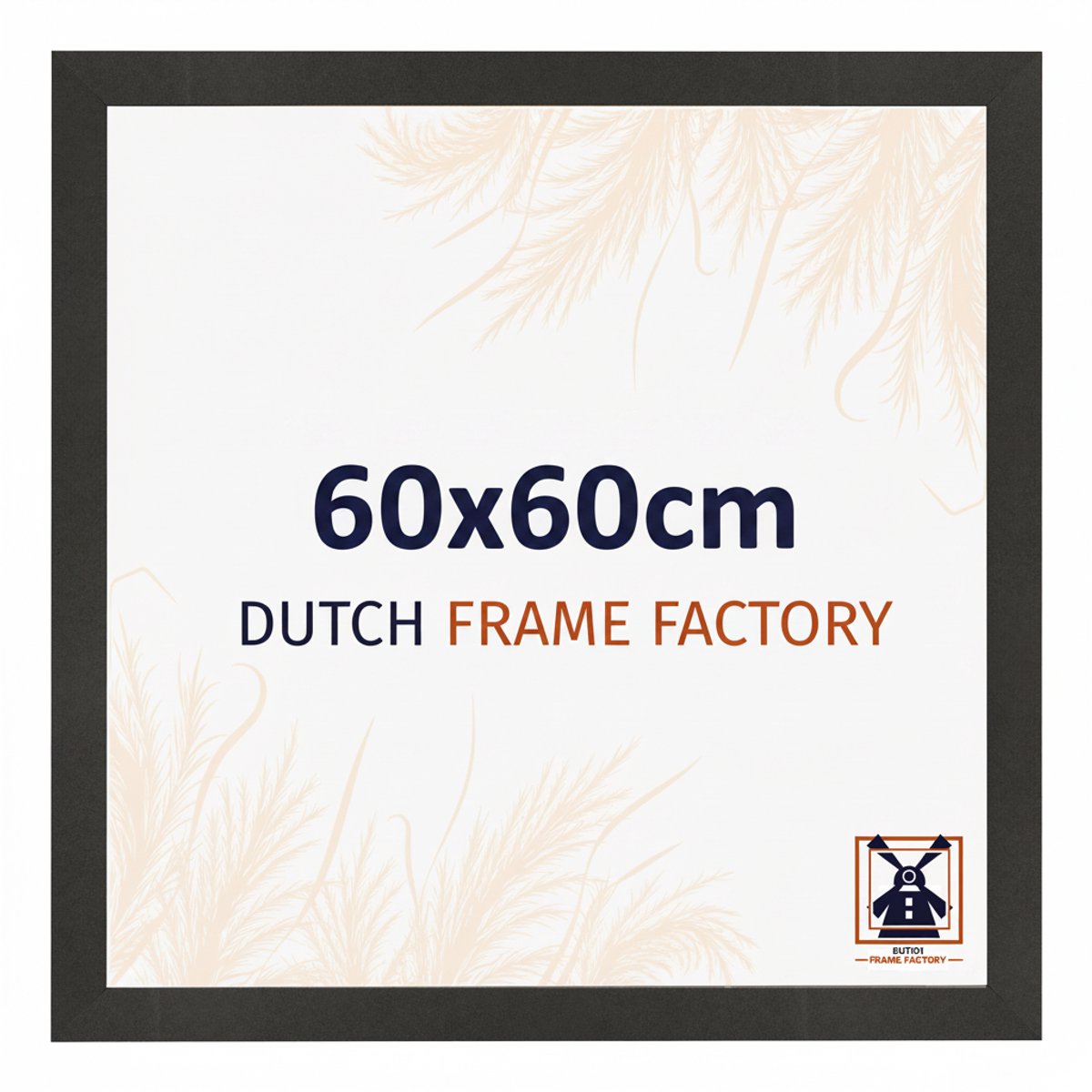 Fotolijst 67x98 cm - MDF - Wit Mat - Benno