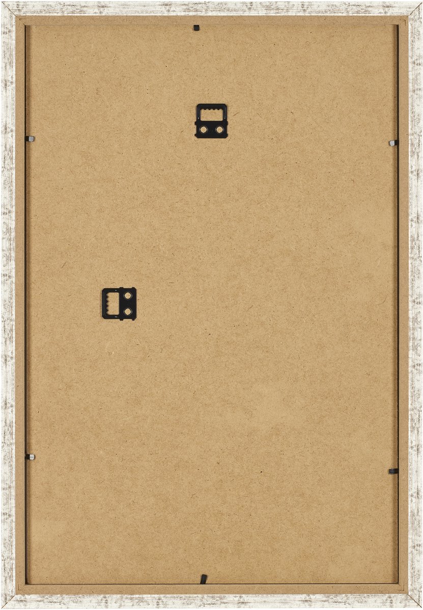 Fotolijst 60x90 cm - MDF - Wit Vintage - Benno