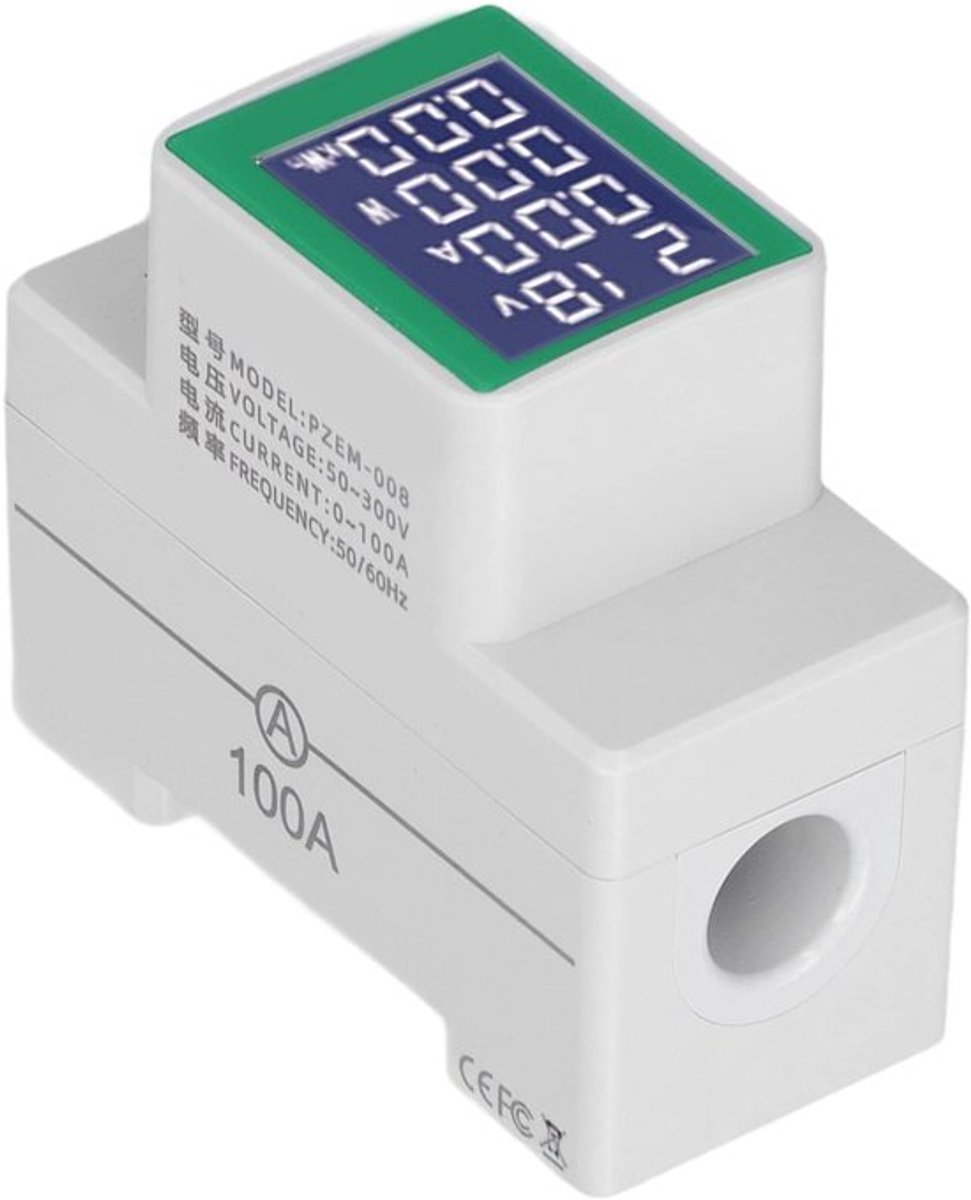 Store_7 - DIN-rail kWh-energiemeter - Elektrische meter - Veiligheid