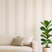 AS Creation - Vliesbehang - Esprit 8 Jeanslook 939036 - 10,05x0,53 m - digitaal reliëf beige/wit