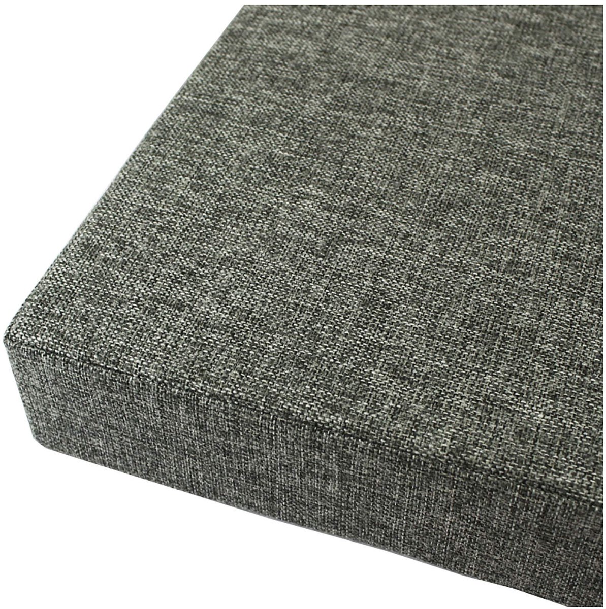 buiten en binnen, Patio rechthoek bankkussen, 10cm (3,9in) antislip dikker eetkamerstoelkussens-donkergrijs 200x40x10cm (79x12x4in)